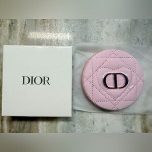 Dior Baby Pink Padded Pocket Mirror 
Dual Mirrors/Hardware SEALED New in Box GWP